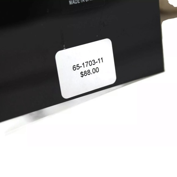 Badgley Mischka Silver Pearl Stone Leaf Pin Brooch - Picture 4 of 5